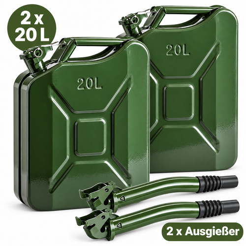 Liter metallkanister - 20,