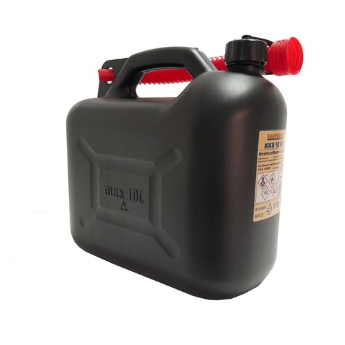 Benzinkanister 10l schwarz - 10l,
