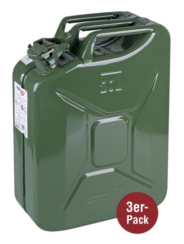 3er set benzin dieselkanister - set, benzin-/dieselkanister