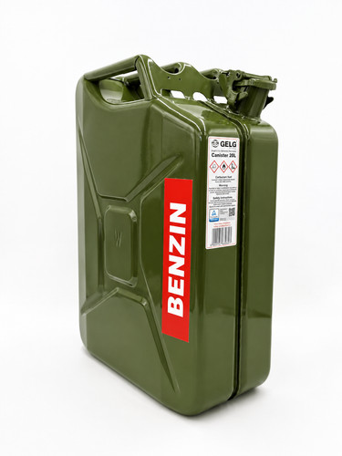 20l metallkanister grün - metallkanister,